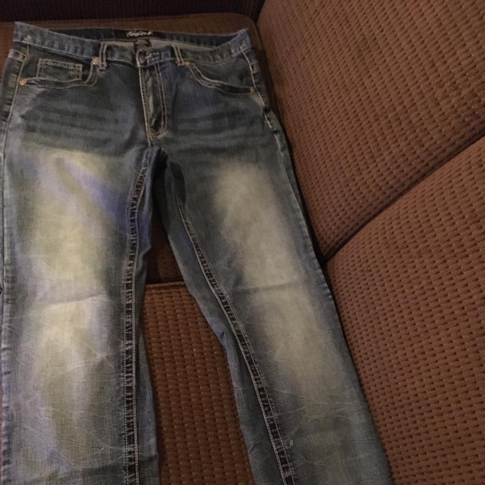 Men's blue jeans